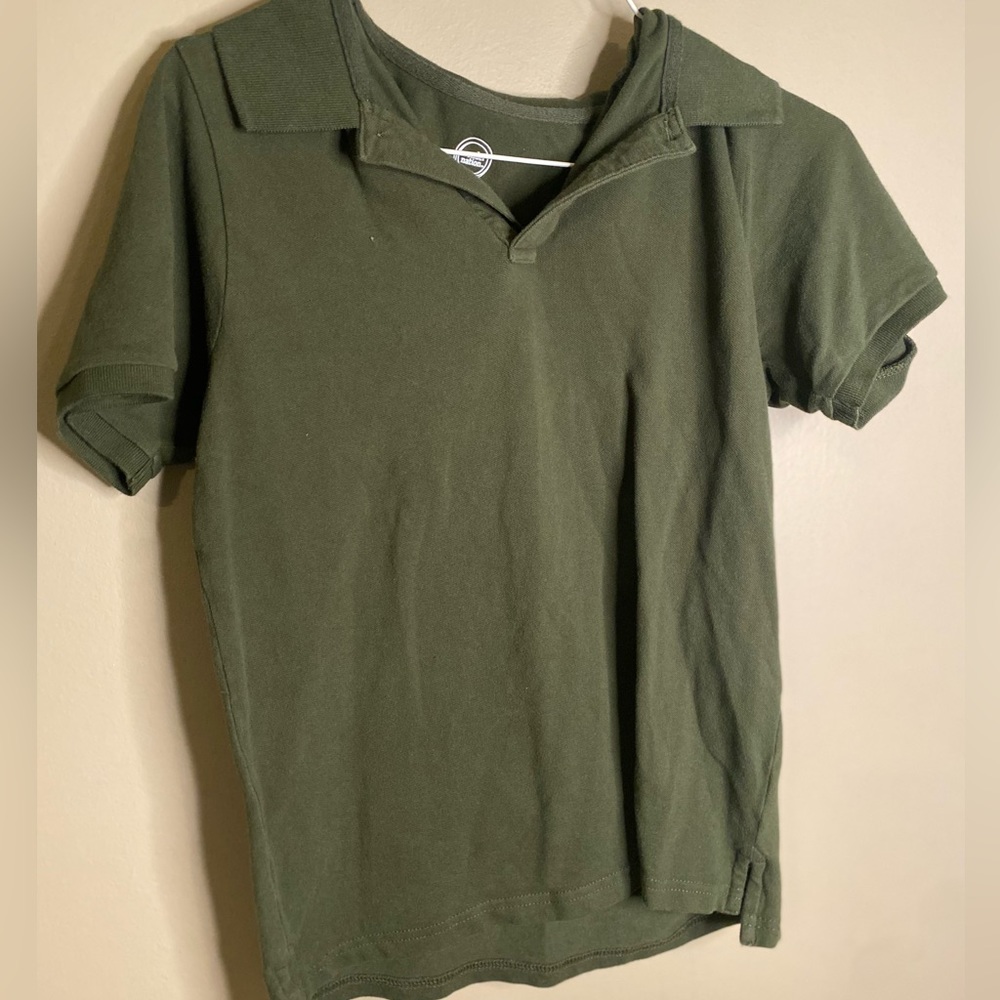 olive green polo
